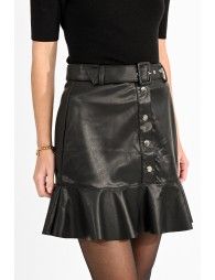 Vegan leather skirt
