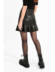 Vegan leather skirt