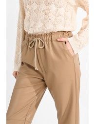 Vegan leather pants