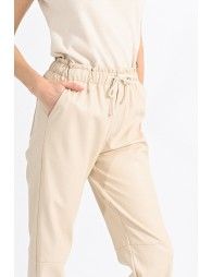 Vegan leather pants