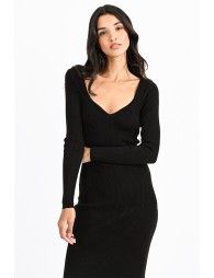 Knit bodycon dress
