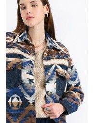 Printed overshirt