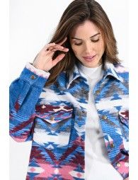 Printed overshirt