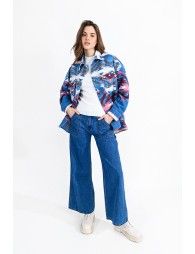 Printed overshirt