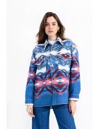 Printed overshirt