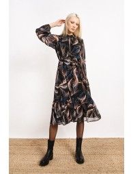 Printed long dress