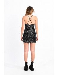 Mini sequined dress