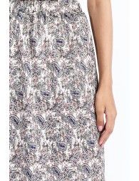 Paisley print skirt