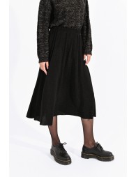Metallic midi skirt