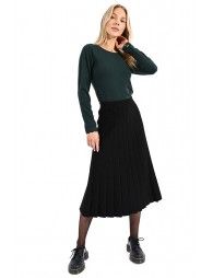 Long pleated skirt