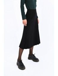 Long pleated skirt