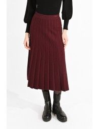 Long pleated skirt