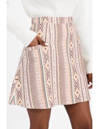 Mini printed skirt