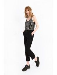 Straight-leg pants