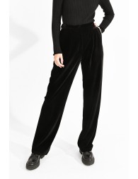 Fluid velvet pants