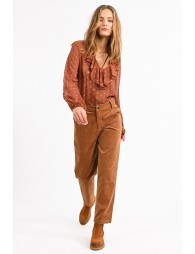 Corduroy 7/8 pants