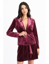Velvet blazer