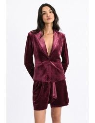 Velvet blazer