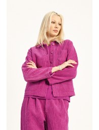 Button-down corduroy jacket