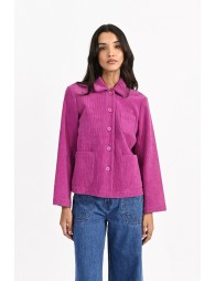 Button-down corduroy jacket