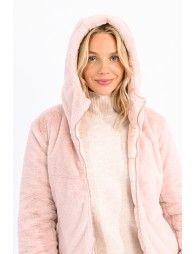 Reversible down coat