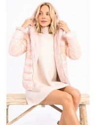 Reversible down coat