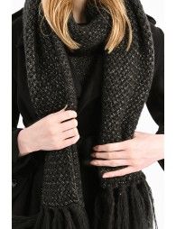 Fringed scarf
