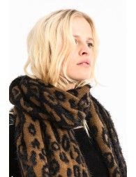 Animal print scarf