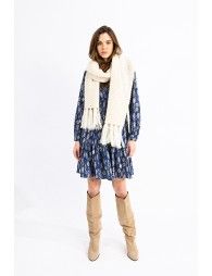 Fringed scarf