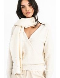 Fine knit scarf