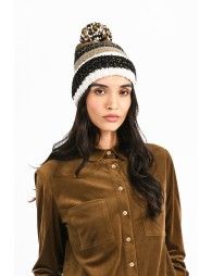 Striped Beanie