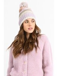 Striped Beanie