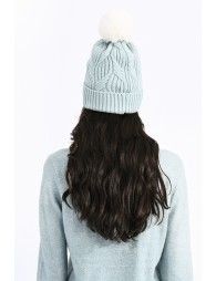 Pompon beanie and twists