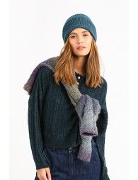Ribbed knit hat