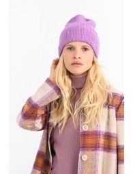 Ribbed knit hat