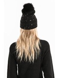 Ribbed knit beanie