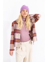 Ribbed knit hat