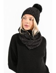 Beanie and scarf set