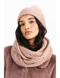 Beanie and scarf set