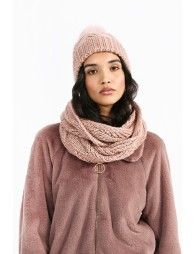 Beanie and scarf set