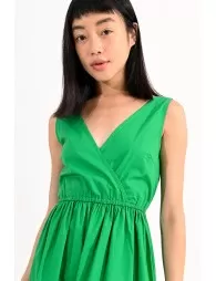 Mini V-neck Dress