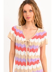 Straight knit dress