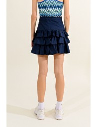 Ruffled mini skirt