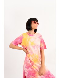 Robe t-shirt tie & dye