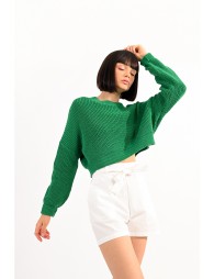 Cropped sweater