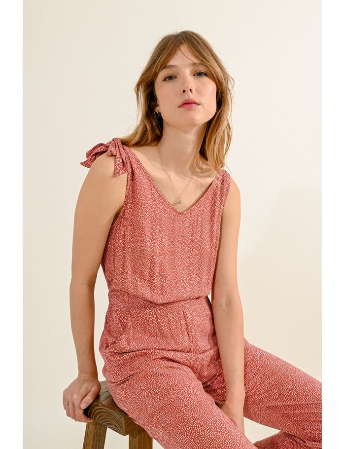 Knotted jumpsuit