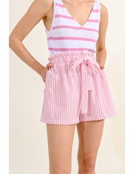 Summer striped shorts