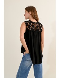 Tank to and bohemian lace