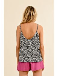 Floral print camisole