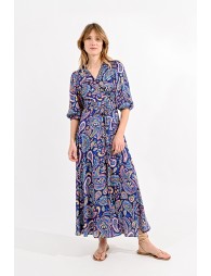 Maxi dress, paisley pattern